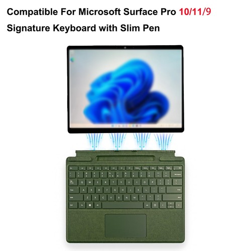 Pro 10 Signature Keyboard mit Slim Pen Kompatibel mit Microsoft Surface Pro... - Bild 2 von 6