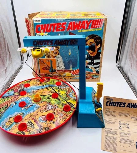 Vintage Gabriel Chutes Away 1977 w/Box & Instructions