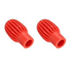 Drum Mute Drumstick Silent Tip Drum Ammortizzatore Punte Mute Rosso 2 Pezzi