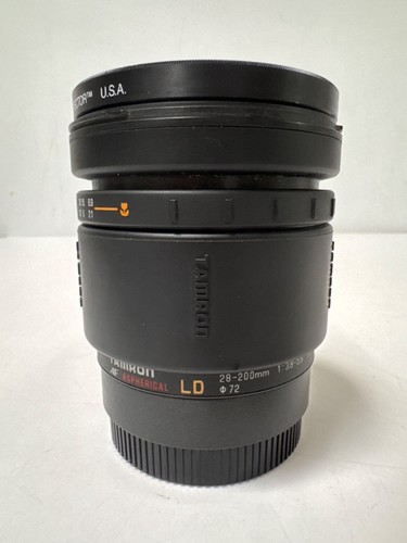 Tamron AF Aspherical 28-200mm f3.8-5.6 w/ Tiffen 72mm UV Protector Filter - Picture 11 of 12