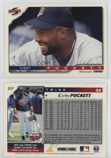 1996 Score Kirby Puckett #52 HOF