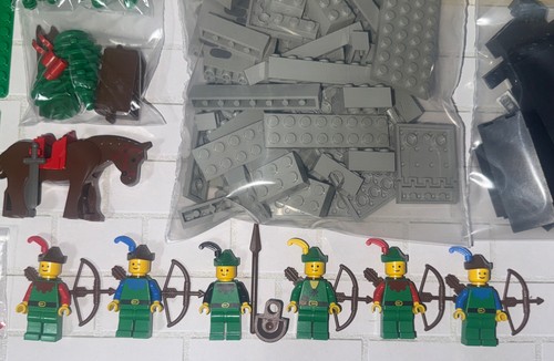 LEGO Castle: Camouflaged Outpost (6066) - Mint, Complete Black Plume & Manual - Picture 2 of 7