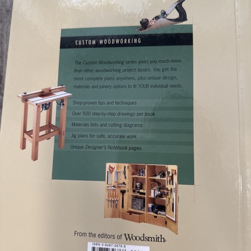 Lot of 7 Woodsmith Custom Woodworking Oxmoor House Hardcover Books - Picture 10 of 11