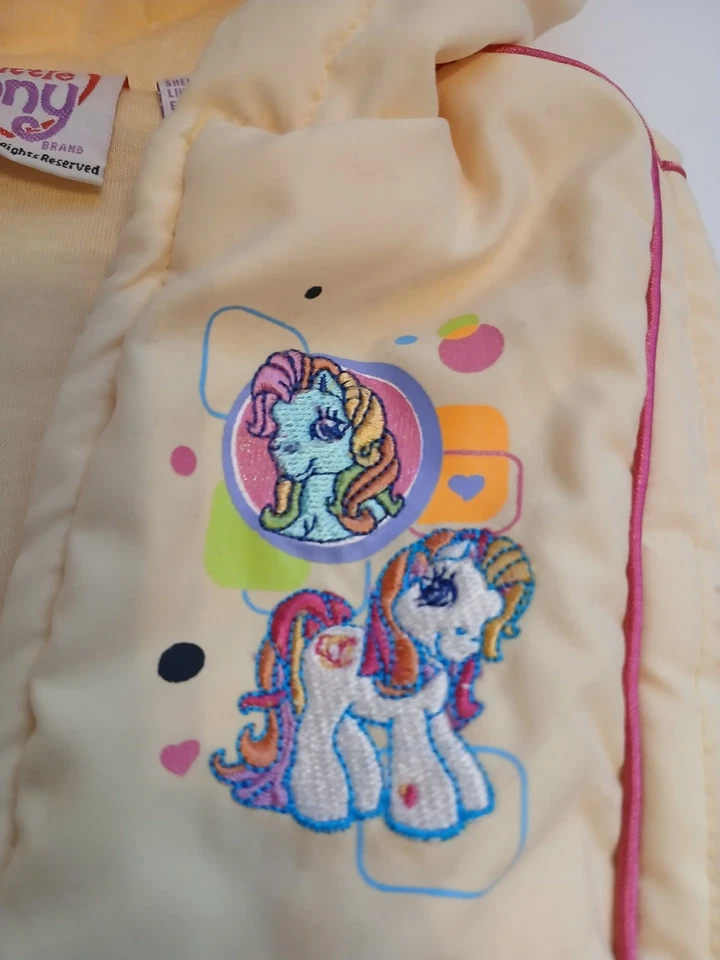 Chaleco con Capucha con Cremallera My Little Pony Niña Talla 3T Rainbow Dash De Colección 2004 Foto 2 de 4