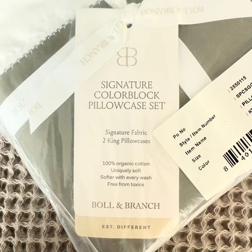 Boll & Branch Signature Pillowcase - Thumbnail 5