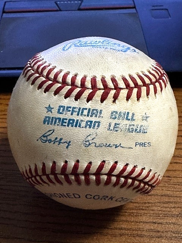 1990-91 BREWERS TEIL TEAM SIGNED HANDSIGNIERT OAL BASEBALL! Molitor! - Bild 4 von 4