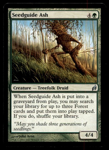 MTG Seedguide Ash LP Light Play Lorwyn [1678]