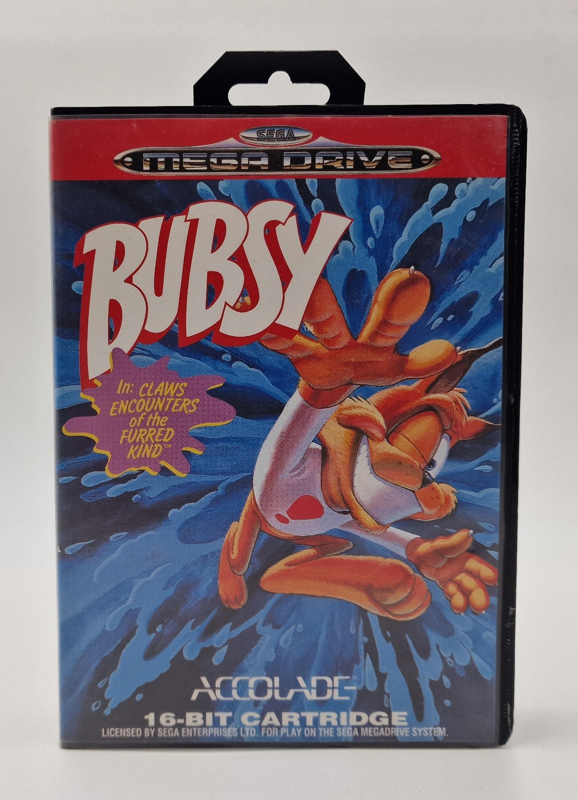 Bubsy - SEGA Megadrive Mega Drive - Complet - PAL - Très Bon Etat