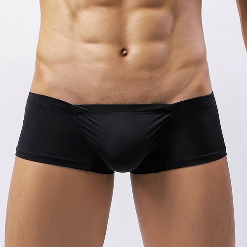 Mens Gay Trunks Underwear Underpants Underwear Boxer Briefs Bulge Pouch Shorts - Picture 15 of 18