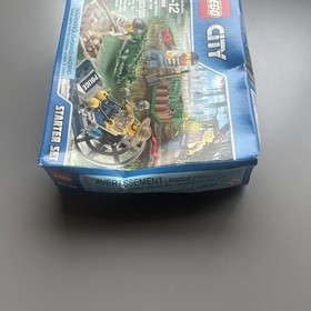 Lego City Swamp Police Starter Set # 60066 Sealed In Box- Damaged, See Pictures