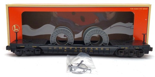 Lionel 6-16946 Spur O Chesapeake & Ohio F9 Well Car #3840 EX/Box