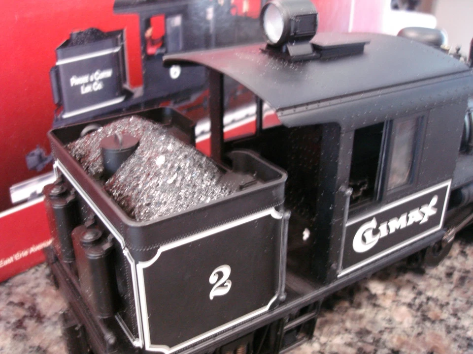 Bachmann Spectrum G Scale Class B Climax 25 Ton Narrow Gauge Locomotive 81177 - Image 3 of 4