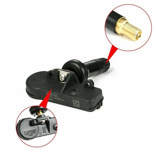 TPMS 315MHz Set of 4 For Ford F150 Motorcraft Tire Pressure Sensor DE8T-1A180-AA - Picture 7 of 11