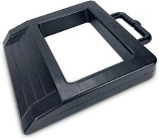 Rubber Pallet Jack Chock Heavy Duty Wheel Chock, Pallet Jack Stopper for Truck 1