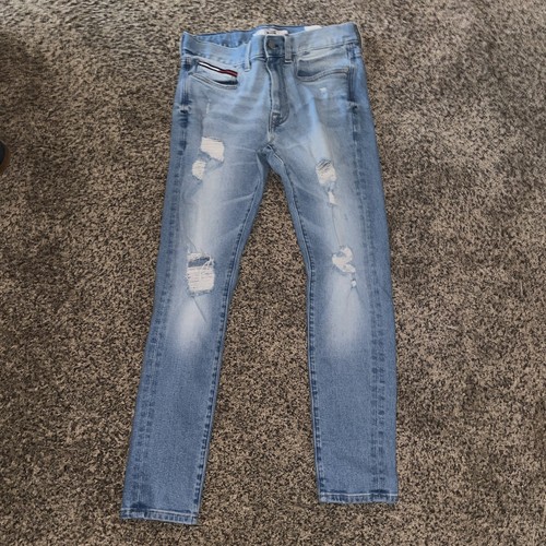 Tommy Hilfiger Skinny Moulante Skinny Ankle Distressed 30 x 30 Damen Jeans