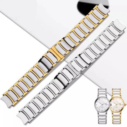 Stahl Keramik Uhrenarmband für Rado Centrix R30927722 12 mm 16 mm 20 mm Unisex Band - Bild 18 von 30