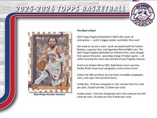 Golden State Warriors 2025-26 Topps Basketball Hobby 1/3 Case 4Box Break #2