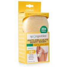 Spongeables Exfoliating Body Wash in a 20 1 Count Pack of 1 , Vitamin C