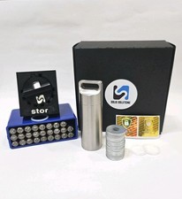 *Single* Stainless Steel Crypto/Bitcoin Cold Storage Seedphrase Backup Recovery