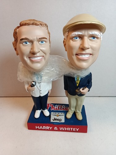 Harry Kalas Whitey Ashburn Philadelphia Phillies SGA Stadium Gewinnspiel Wackelkopf - Bild 2 von 11