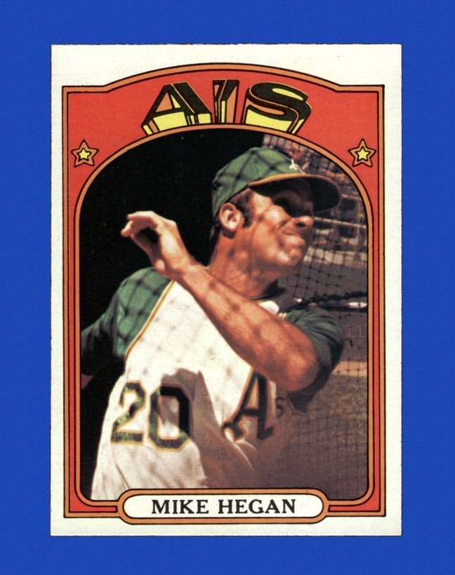 1972 Topps Set-Break #632 Mike Hegan NR-MINT *GMCARDS*