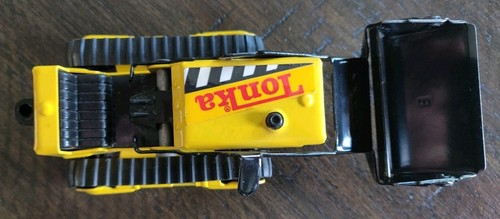 VTG 1980 Tiny Tonka Semi Lowboy Trailer Front End Loader Dump Truck Lot Mexico - Picture 13 of 24