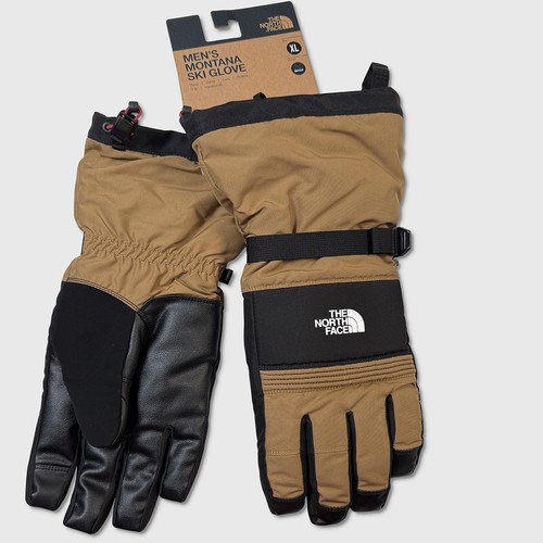 The North Face Montana Ski Gloves - Mens Size XL Brown / Black - #48572-D9 - Picture 1 of 4