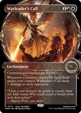 ~ Warleader's Call (Showcase) ~ NM Foil ~ Murders at Karlov Manor ~ MTG ~