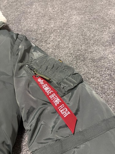 Alpha Industries Winterjacke - Vintage Green Wie Neu !!! - Bild 3 von 10