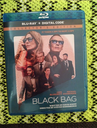 Black Bag Blu-ray NEW No CODE