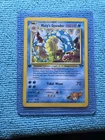 Misty’s Gyarados 13/132 1st Edition Gym Challenge Holo Pokemon Card