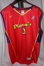 Vintage Phoenix Mercury Diana Taurasi WNBA Jersey Reebok Size XL AUTO No COA