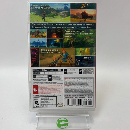 Zelda Breath of the Wild (Nintendo Switch, 2017) - Imagen 3 de 8