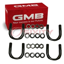 2 pc GMB Rear Shaft Center Rear Universal Joint U-Bolt Kits for 1968-1974 tt
