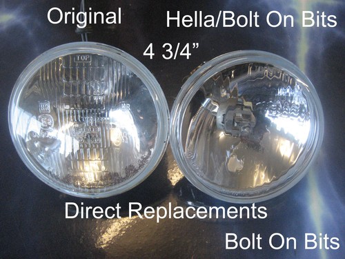 4 ¾" 2 Inner Headlamp/headlights Morette light/lamp WORLD EXCLUSIVE nowhere else