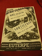 "Partition s rie Afro Cubana Alice Cha de Martini Sortilegio Romano"