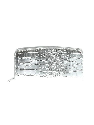 Silver Alligator Wallet