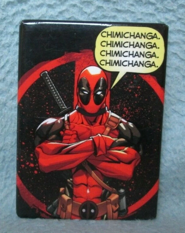 Ata-Boy Deadpool Chimichangas Magnet