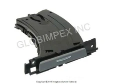 BMW E91 (06-13) LEFT Gray / Chrome Cup Holder in Dashboard URO PARTS + WARRANTY
