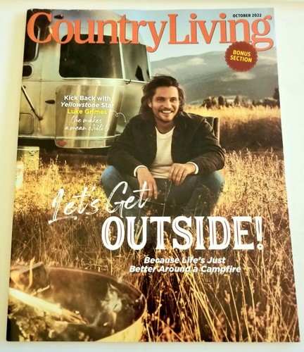 Country Living Magazine. Best Of Fall. Bonus Section On Back. Apple Cider Donut - Picture 2 of 6