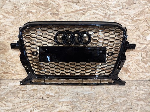 For Audi Q5 SQ5 RSQ5 Front bumper honeycomb Black Grille Grill 2012 - 2015