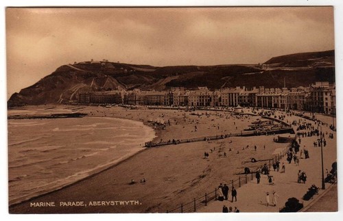 ABERYSTWYTH WALES UK LOT OF 6 POSTCARDS NORTH PARADE ETC CIRCA 1910-1920 - Picture 4 of 6