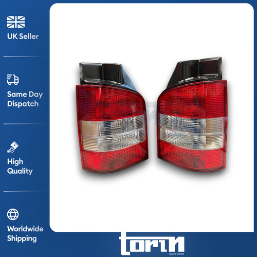 Set For VW Transporter Multivan T5 03-15 Tail Light Lamp Left & Right 7H0945096H