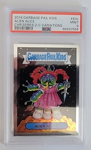 Alien ALICE #63c 2014 Garbage Pail Kids Chrome card