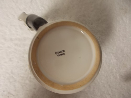 Vintage Emson Reel Handle 3D Fish Ceramic Coffee Tea Cup Mug - Picture 6 of 6