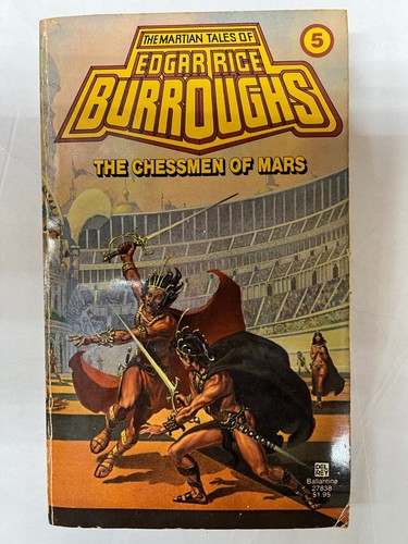 The Martian Tales of Edgar Rice Burroughs Paperback 1979 Print Sold Separately - Foto 8 di 15
