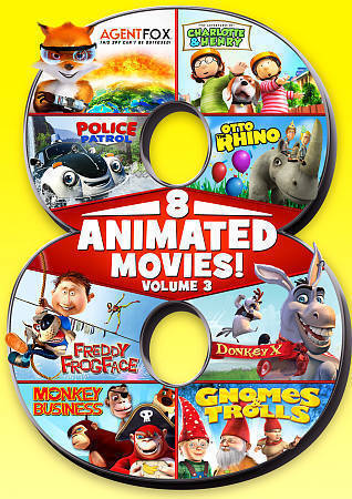 8 Animated Movies, Vol. 3 (DVD, 2015, 2-Disc Set) for sale online | eBay 8 Animated Movies, Vol. 3 (DVD, 2015, 2-Disc Set) for sale online | eBay