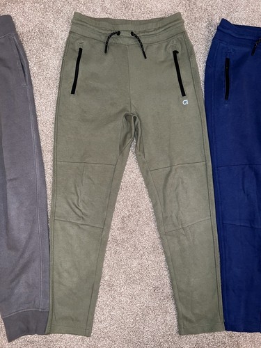 Boys GAP Fit Jogging Bottoms Green Blue And Grey Size Age 10 - Picture 5 of 17