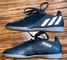 Adidas Predator Edge 4 Unisex Indoor Soccer Shoe - Black Size 4.5 Brand New