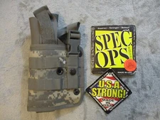 Spec Ops Sig P220 Sig P226 Holster ACU Camo Multi Position Molle Left Hand 85